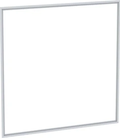 Geberit Abdeckrahmen für Geberit ONE Spiegelschrank, UP-Montage, Breite 120cm, Aluminium eloxiert