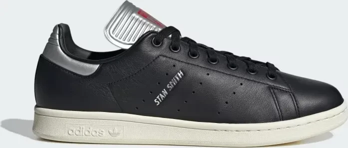 adidas Stan Smith core black/silver metallic (Herren)