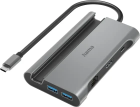 Hama Connect2Mobile V2 Multiport-Adapter, USB-C 3.0 [Stecker] (00200143)