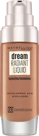 Maybelline Dream Radiant Liquid Foundation 60 caramel, 30ml