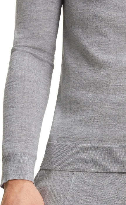 Falke Basic Apparel Rollkragen Pullover light greymel. (Herren)