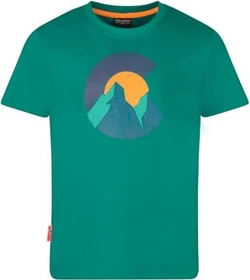 Trollkids Halsafjord Funktionsshirt kurzarm sea green (Junior)