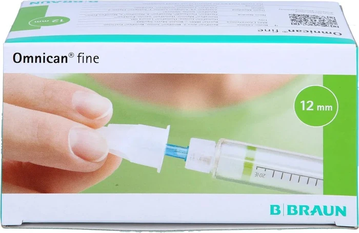 B.Braun Omnican fine Pen Insulin Einmalkanüle 1ml G31 12mm, 100 Stück