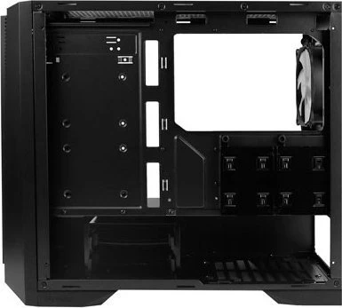 Antec P6 schwarz, Glasfenster