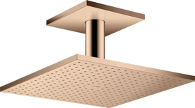 Hansgrohe Axor ShowerSolutions Kopfbrause 300/300 2jet mit Deckenanschluss polished red gold