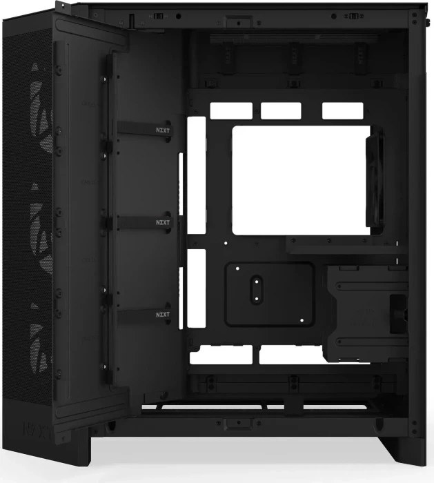 NZXT H9 Flow RGB+ [2025] Black, schwarz, Glasfenster