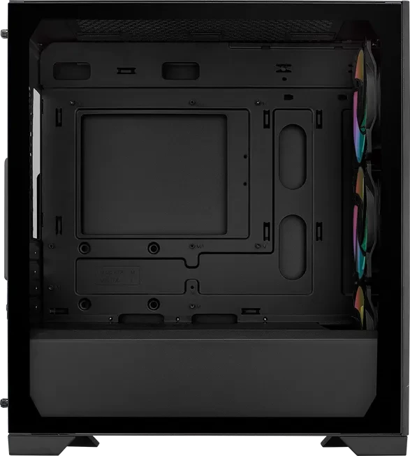 Cooler Master Elite 301 Black, schwarz, Glasfenster