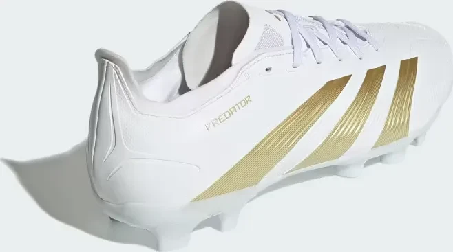 adidas Predator League MG cloud white/gold metallic/sandy beige met