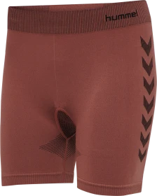 hummel Seamless Training Short Tights Hose kurz marsala (Damen)