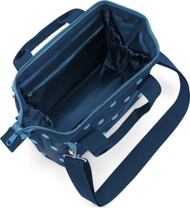 Reisenthel allrounder cross Umhängetasche mixed dots blue