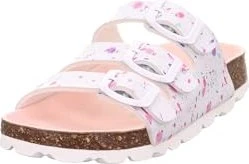 Superfit Fussbettpantoffel Sandale weiß (Junior)