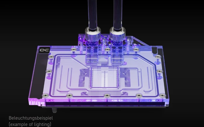 Alphacool Eisblock Aurora NVIDIA RTX 4070 Ti Ventus mit Backplate
