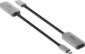 Club 3D aktives USB-C auf DisplayPort 1.4 Adapterkabel, 22cm (CAC-1567)