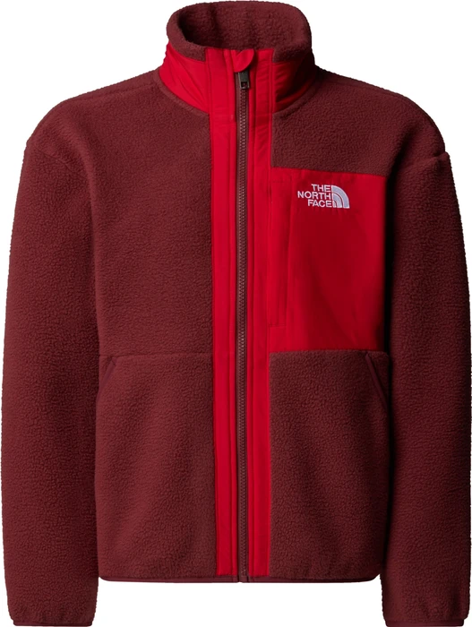 The North Face Yumiori Fleece Full Zip Jacke sumac/tnf red (Junior)