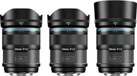 Sirui Sniper 3 Linsen-Set für Fujifilm X schwarz