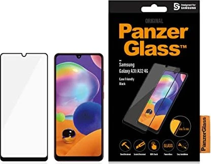 PanzerGlass Edge-to-Edge Case Friendly für Samsung Galaxy A31 schwarz