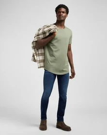 Lee Shaped T-Shirt kurzarm olive stone (Herren)