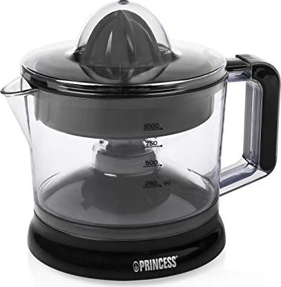 Princess 201004 Citrus Juicer Classic Black Zitruspresse