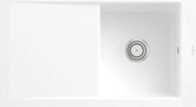 Villeroy & Boch Timeline 50 flat flächenbündig Becken reversibel snow white