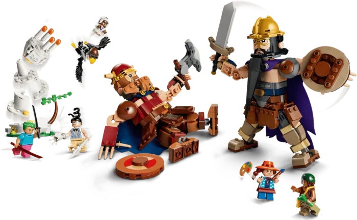 LEGO One Piece - Dorry vs. Brogy - Giants of Little Garden