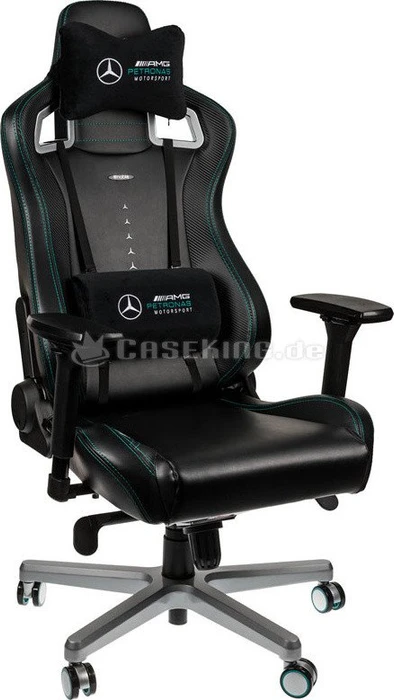 noblechairs Epic Mercedes-AMG Petronas Motorsport Edition Gamingstuhl, schwarz/silber