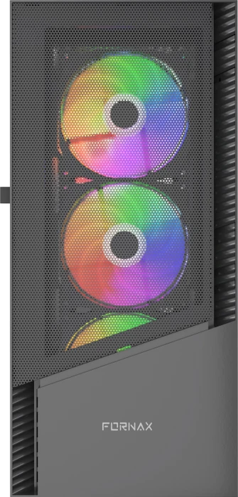 Gembird Fornax 4300 Black, Glasfenster