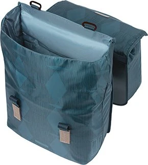 Basil Elegance Doppeltasche Gepäcktasche estate blue
