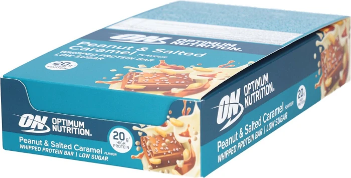 Optimum Nutrition Proteinriegel Peanut And Salted Caramel Whipped 600g (10x 60g)