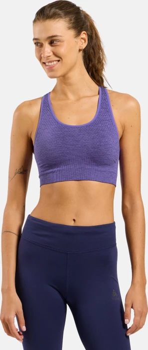 Odlo Seamless Medium Sport-BH afterparty melange (Damen)