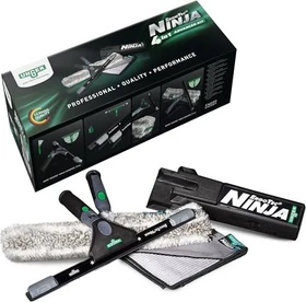Unger AKN12 Ninja 4in1 Advanced Kit Fensterwischer-Set
