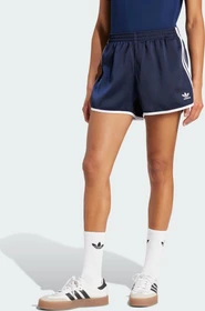 adidas Adicolor 3-Streifen Sprinter Laufhose kurz night indigo/white (Damen)