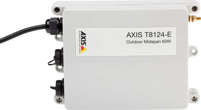Axis Outdoor Wallmount Gigabit PoE-Injektor, 2x RJ-45, 60W Hi-PoE