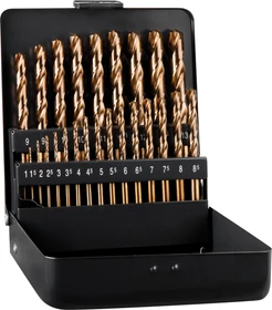 Alpen HSS COBALT GRIP KM 25 Metallbohrer-Sortiment inkl. Werkzeugbox, 25-tlg.