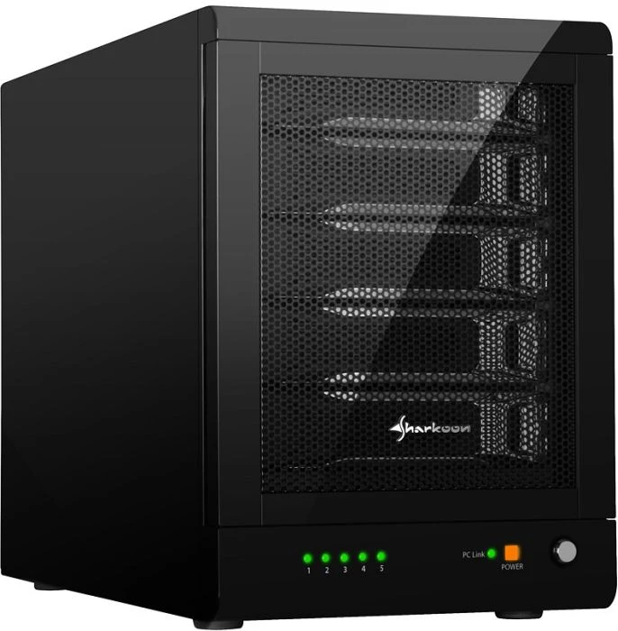 Sharkoon 5-Bay RAID-Station, USB-B 3.0/eSATA