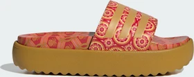 adidas Platform Adilette victory gold/tomato (Damen)