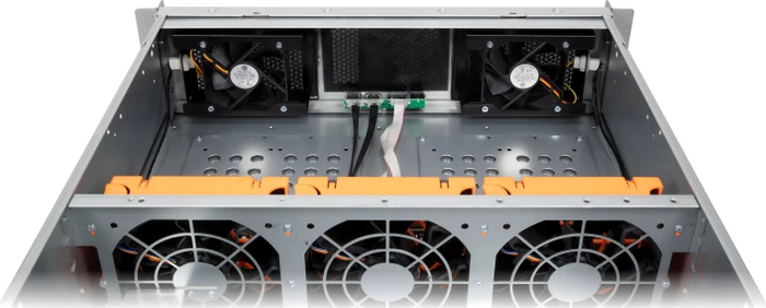 Inter-Tech IPC 4U-4408L, schwarz, 4HE, ATX