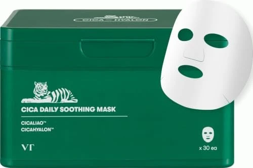 VT Cosmetics Cica Daily Soothing Mask, 30 Stück