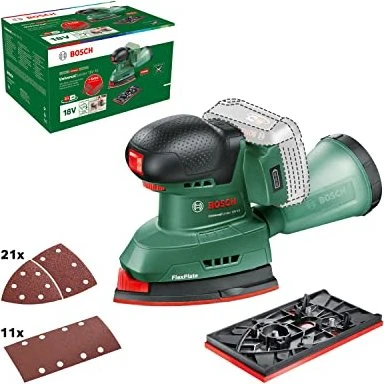 Bosch DIY UniversalSander 18V-10 Akku-Multischleifer solo inkl. Zubehör