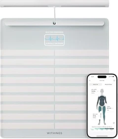 Withings Body Scan digitale Segment-Körperanalysewaage weiß