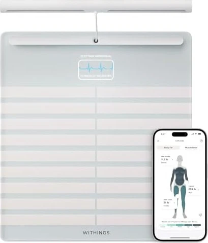 Withings Body Scan digitale Segment-Körperanalysewaage