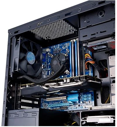 Cooler Master Silencio 352M, schwarz, schallgedämmt