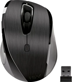 ISY IWM-4000 Wireless Mouse schwarz, USB (501724)