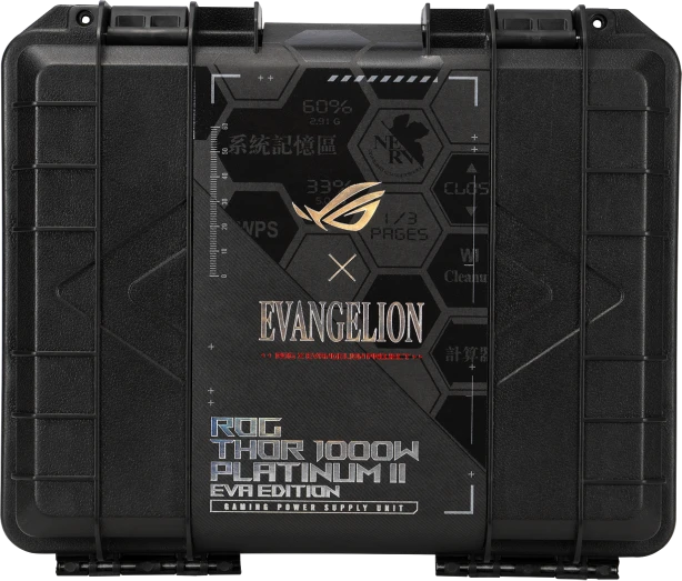 ASUS ROG Thor Platinum II EVA Edition, ROG-THOR-1000P2-EVA-GAMING, 1000W, ATX 2.4, mit 16-Pin PCIe 5.0 Kabel