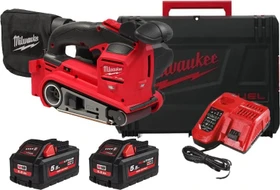 Milwaukee M18 FBTS75-552X Fuel Akku-Bandschleifer inkl. Koffer + 2 Akkus 5.5Ah