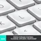 Logitech MX Keys Mini for Mac, LEDs weiß, Logi Bolt, Pale Gray, weiß/grau, USB/Bluetooth, US Vorschaubild