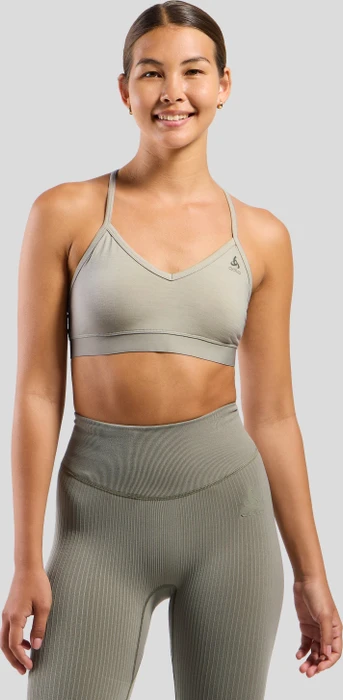Odlo Merino Soft Sport-BH agate gray (Damen)