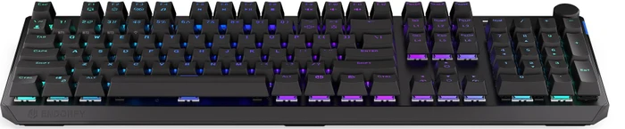 Endorfy Thock Wireless Brown, PBT, LEDs RGB, hot-swap, Kailh Box BROWN, USB/Bluetooth, US