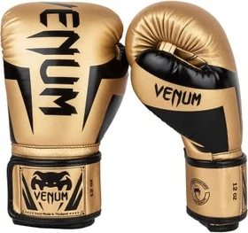 Venum Elite Boxhandschuhe gold/schwarz