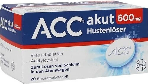 Hexal ACC Akut 600 Brausetabletten, 20 Stück