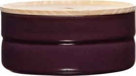 Riess Vorratsdose mit Eschenholzdeckel 720ml aubergine